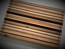 Load image into Gallery viewer, Maple with black walnut, beech, and a dash of purple heart
